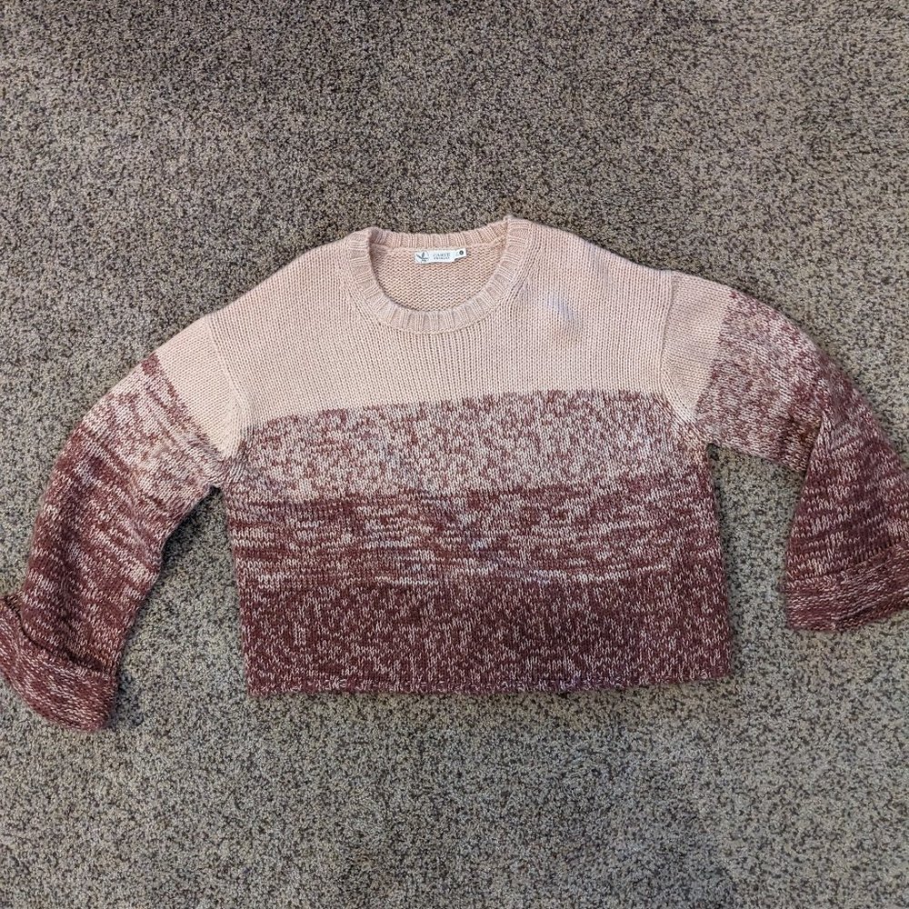 Carve Designs Chunky Pink Sweater - L